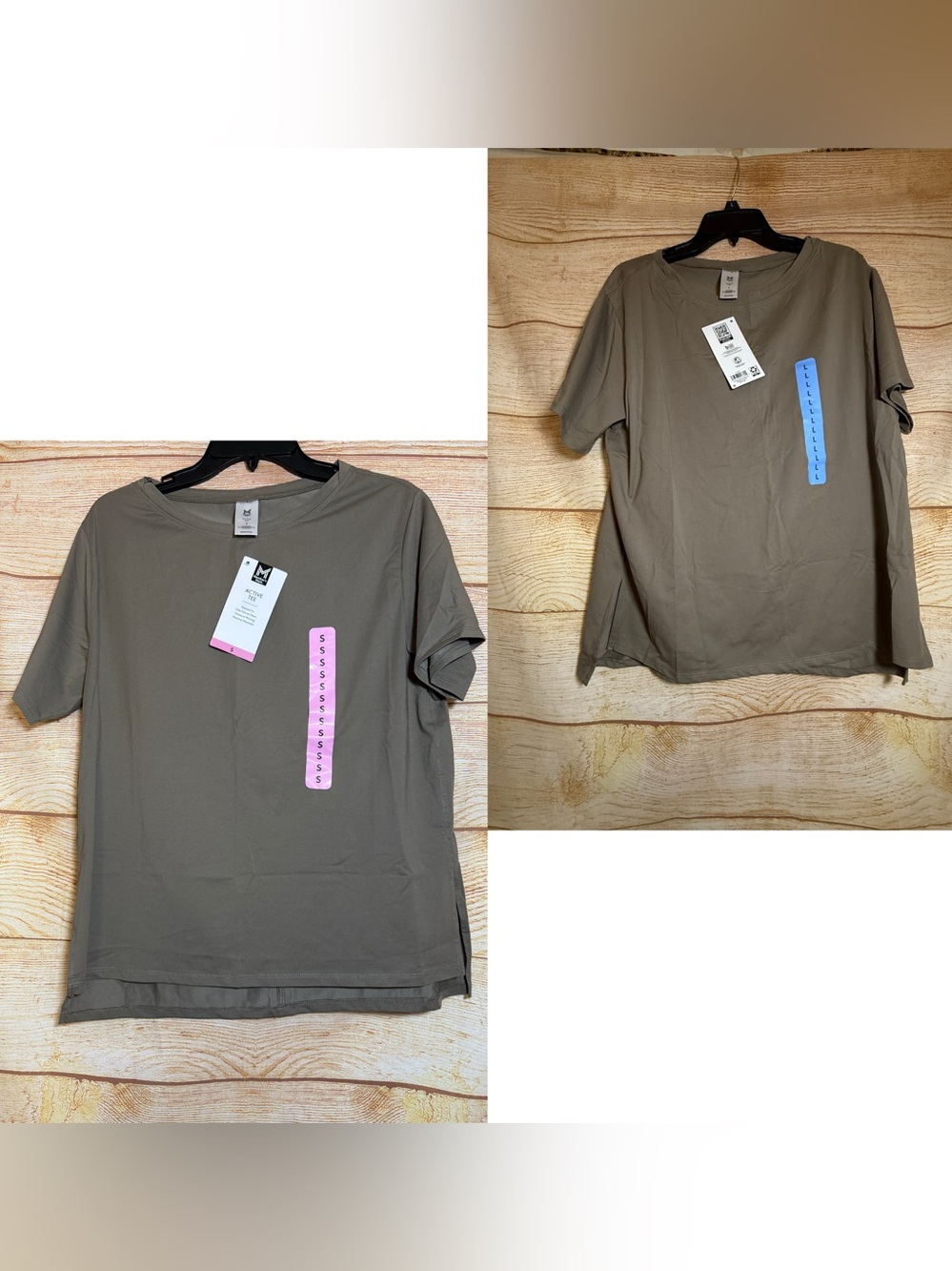 Member’s Mark Women’s Active T-shirt Brown